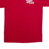 NIKE Orange Lutheran Alumni Mens T-Shirt Red USA M