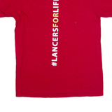 NIKE Orange Lutheran Alumni Mens T-Shirt Red USA M