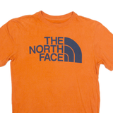 THE NORTH FACE Mens T-Shirt Orange S