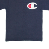 CHAMPION Mens T-Shirt Blue M