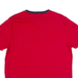 TOMMY HILFIGER Mens T-Shirt Red L