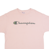 CHAMPION Mens T-Shirt Pink XL
