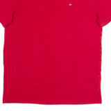 TOMMY HILFIGER Mens T-Shirt Red M