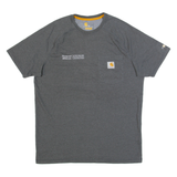 CARHARTT Relaxed Fit Workwear Mens T-Shirt Grey M