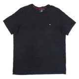 TOMMY HILFIGER Womens T-Shirt Black M
