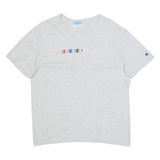 CHAMPION Womens T-Shirt Grey M