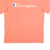 CHAMPION Mens T-Shirt Pink M