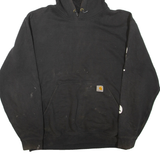 CARHARTT Mens Black Hoodie L