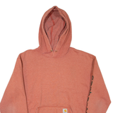 CARHARTT Mens Orange Hoodie L