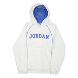 AIR JORDAN Mens White Hoodie M