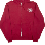 CHAMPION Mens Red Hoodie L
