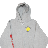 CHAMPION Mens Grey Hoodie L