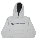 CHAMPION Mens Grey Hoodie S