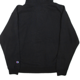CHAMPION Mens Black Hoodie L