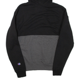 CHAMPION Mens Black Hoodie S