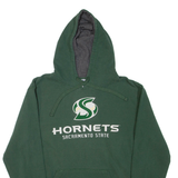 CHAMPION Mens Green Hoodie M