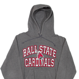 CHAMPION Ball State Cardinals Mens Grey Hoodie USA S