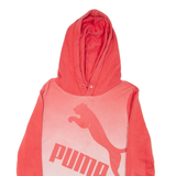 PUMA Womens Orange Hoodie L