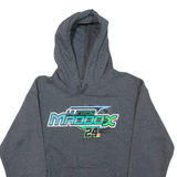 GILDAN Mens Grey Hoodie S