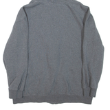 REEBOK Hockey Mens Grey Hoodie Full Zip XL