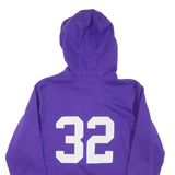 NIKE Brownsburg Soccer Mens Purple Hoodie USA L