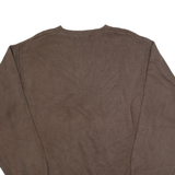 NAUTICA Mens Jumper Brown Tight Knit 2XL