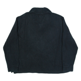 POLO RALPH LAUREN Mens Jumper Black 1/4 Zip Tight Knit XL