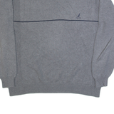 NAUTICA Mens Jumper Grey Tight Knit XL