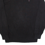 TOMMY HILFIGER Mens Jumper Black Tight Knit XL