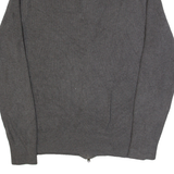 TOMMY HILFIGER Mens Cardigan Grey Tight Knit M