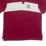 TOMMY HILFIGER Mens Polo Shirt Maroon XL