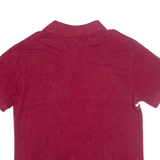 TOMMY HILFIGER Mens Polo Shirt Maroon XL
