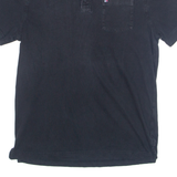 TOMMY HILFIGER Mens Polo Shirt Black M