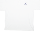 ANVIL Mens Polo Shirt White XL