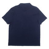 CALVIN KLEIN Mens Polo Shirt Blue 2XL