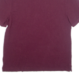 TOMMY HILFIGER Mens Polo Shirt Maroon 2XL