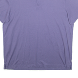 CALVIN KLEIN Mens Polo Shirt Blue Striped 2XL