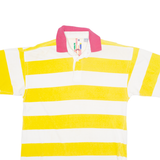 MARINA BD BAGGIES Mens Polo Shirt Yellow Colourblock M