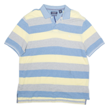 CHAPS Mens Polo Shirt Yellow Colourblock L