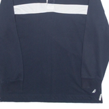 NAUTICA Mens Polo Shirt Blue Long Sleeve M