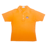 LOGO SCUBA Mens Polo Shirt Orange 90s S