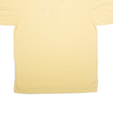 CROSS CREEK Mens Polo Shirt Yellow 90s XL
