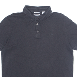 CALVIN KLEIN Slim Fit Soft Touch Mens Polo Shirt Grey L