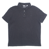 CALVIN KLEIN Slim Fit Soft Touch Mens Polo Shirt Grey L