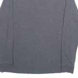 TOMMY HILFIGER Mens Polo Shirt Grey Long Sleeve L