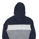 TOMMY HILFIGER Fleece Lined Mens Grey Hoodie Full Zip S