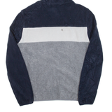 TOMMY HILFIGER Fleece Lined Mens Grey Hoodie Full Zip S