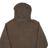 CAT Mens Brown Hoodie M