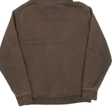 CAT Mens Brown Hoodie M