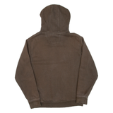 CAT Mens Brown Hoodie M